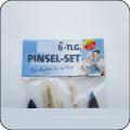 pincel fornecedor china punho de madeira pincel conjunto